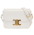 Teen Triomphe Bag, &pound;1,800, Handbags, White, Leather, Front view